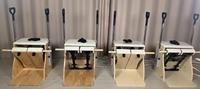Chaise de Pilates en bois de chêne certifiée CE, machine d'entraînement de yoga intelligente à ressorts pour femmes, personnalisée pour le studio de fitness