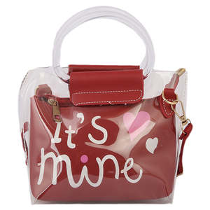 กระเป๋าสะพายไหล่เด็กผู้หญิง 001 - สีน้ำตาลแดง - Product Image 2