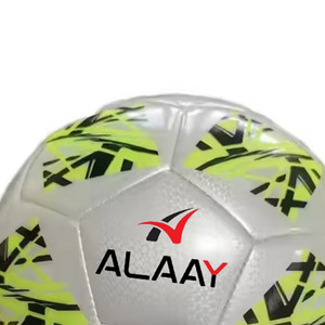 Alaay Tamaños 5 Pequeña cantidad Fútbol Cosido a máquina Pelota de cuero PU Logotipo impreso OEM para entrenamiento deportivo al aire libre - Product Image 6