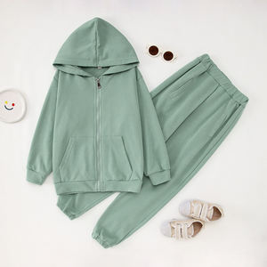 Conjunto Deportivo Informal con Capucha para Niños Unisex, con Cierre, para Niños de 4 a 5 Años, Ropa Personalizada - Product Image 3