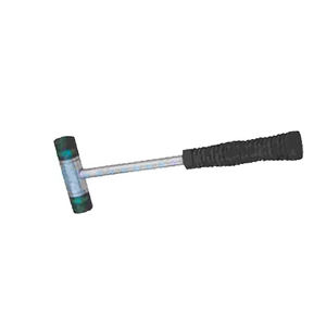 Marteau maillet multifonction pour marteau maillet en caoutchouc noir pour revêtement de sol, meubles et outils à main de jardin - Product Image 1