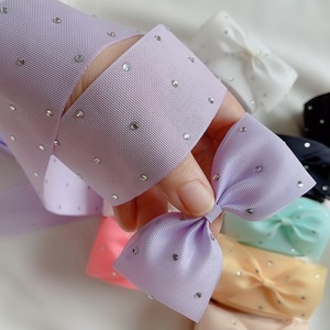 ริบบิ้นผ้าโปร่งบางลายลูกบาศก์สำหรับทำโบว์ - Product Image 6