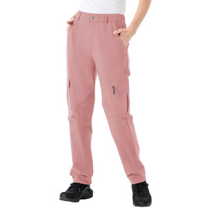 Vêtements d'extérieur respirants légers et imperméables pour hommes avec taille moyenne pour pantalons d'extérieur multi-poches d'été - Product Image 1