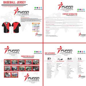 Maillot de baseball unisexe personnalisé 100 % polyester imprimé par transfert thermique, entièrement boutonné, respirant, uniforme d'équipe, conception gratuite - Product Image 6