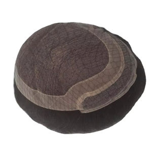 Prótesis Capilar de Cabello Humano con Encaje Frontal de Los Ángeles, Cabello Taz, Cabello BD, Parches de Prótesis Capilar - Product Image 4