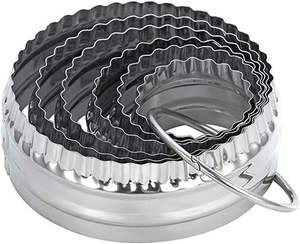 Cortador de galletas de metal duradero, útil para dar forma a la masa con precisión para obtener resultados de panadería profesionales. - Product Image 3