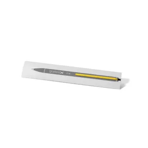 Ballpoint Grafeex Pen Top Design In Italy With Coulored Yellow Clip And Custom Logo Ideal For Promotional Gift