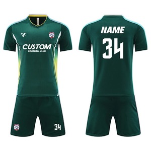 Conjuntos de fútbol para niños y hombres, uniformes de voleibol de equipo de fútbol de manga corta, camisetas, pantalones cortos, ropa, traje, kit deportivo, ropa - Product Image 3