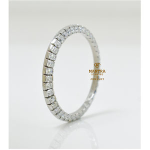 Reloj de acero inoxidable Moissanite de 41mm para hombre de marca famosa con bisel de diamante de corte esmeralda Tipo de esfera de logotipo personalizable - Product Image 3