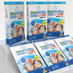 Patch de gel de refroidissement de qualité médicale pour les maux de tête de fièvre et apaisant la chaleur adapté à un usage familial - Product Image 4