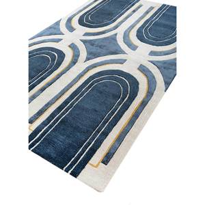 พรมขนสัตว์และใยวิสโคสทอมือลายพิมพ์ รุ่น Taq-1515(Md) ยี่ห้อ Jaipur Rugs ZA สีไอวอรี่ - Product Image 2