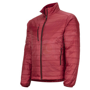 Veste matelassée de créateur personnalisée pour hommes pour le printemps, tissu respirant à capuche épais et imperméable de haute qualité, fermeture à glissière, hiver chaud - Product Image 3