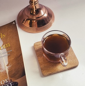 Mango Wood Drink Cup <b>Coaster</b> Sets wooden <b>coasters</b> mats and pad for <b>table</b> decoration home and kitchen useful product wood <b>coaster</b> - Product Image 6