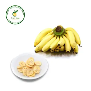 וייטנאמי מיובשים טרופיים פירות סוכר נמוך בננה מיובש מפני FRUITBUYS וייטנאם