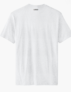 Short Sleeved T-shirt Men's 100% Cotton Custom logo <b>Blank</b> T-shirt Heavyweight Crewneck Tee Available Custom Sizes and Color - Product Image 5