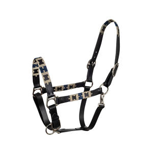 Halter de polo réglable pour chevaux Construction légère Rembourrage doux Ajustement confortable Matériel solide pour une utilisation équestre - Product Image 1