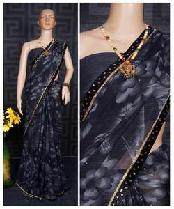 Banarasi Cotton Saree with Unstitched Blouse Piece for Women Wholesale Lowest Price Textile <b>Market</b> Surat Gujarat Ethnic Garment Alphanumero - Product Image 5