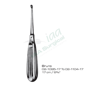Cureta de Hueso Bruns de Acero Inoxidable de 3 mm, Instrumentos Quirúrgicos, Instrumentos Ortopédicos, Servicio OEM - Product Image 5