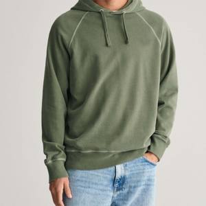 Sudadera Ligera para Hombre con Efecto Desgastado por el Sol, Diseño Clásico con Ajuste Cómodo, Técnica de Impresión Puff, Etiqueta Personalizada para Uso Diario - Product Image 1