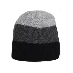 Manufacturer Custom <b>Beanie</b> Hat Unisex 2026 Winter Warm <b>Fleece</b> Lined Wool Trendy Thick Knitted jacquard <b>Beanies</b> Cap BY HI 2026 - Product Image 1