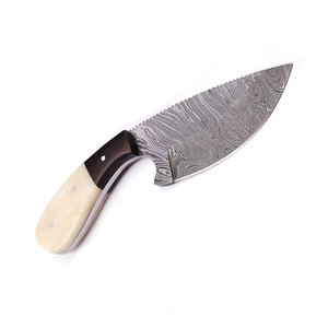 Couteau skinner en acier damas de haute qualité petit extérieur avec manche en os blanc couteau skinner de qualité supérieure avec manche en os blanc - Product Image 6