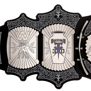 Blue WWF Big Eagle Championship Title Belt Aigle ailé Heavyweight Championship Belt 4mm ZINC Plaques Ceinture à sangle en cuir - Product Image 3