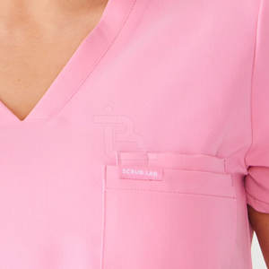 Uniforme de enfermera con logotipo personalizado de alta calidad, tela suave y duradera, uniformes de Hospital de Color personalizados al por mayor - Product Image 6