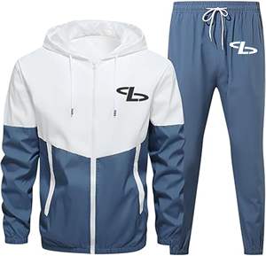 Chaqueta con Logotipo Personalizado, Conjuntos para Hombre, Trajes Deportivos Lisos para Hombre, Chaqueta Cortavientos, Conjunto Deportivo de Nailon para Hombre - Product Image 5