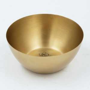 Elegante cuenco de latón hecho a mano para servir frutas secas, aperitivos, decoración del hogar, vajilla tradicional y propósito de regalo festivo - Product Image 5