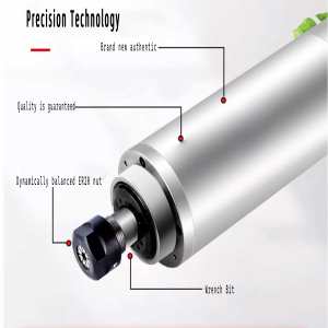 CNC LY Großhandel Günstiger 1,5kW Spindelmotor 18000U/min Wassergekühlter Spindelmotor für Holzbearbeitung - Product Image 6
