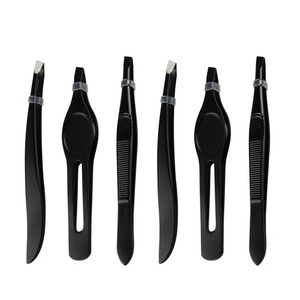 Pince à cils 3D antistatique, 1 pièce, fleur de glace, pour greffage de faux cils, fournitures d'extension pour tondeuse à sourcils - Product Image 6