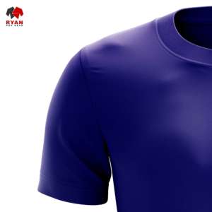 Tee-shirt personnalisé de qualité supérieure pour hommes Tissu respirant en coton de haute qualité Coupe confortable Service OEM & ODM - Product Image 5