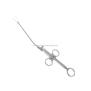 Collets à polypus d'oreille Krause-Voss en acier inoxydable chirurgical argenté de 26 cm Instruments chirurgicaux manuels certifiés CE - Product Image 2