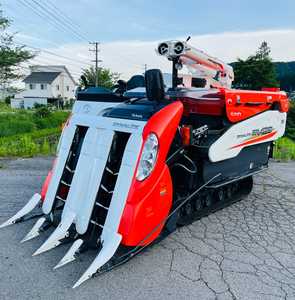 เครื่องเก็บเกี่ยวข้าว AR218GDXMW แบบ 6 แถว ป้อนข้าวด้วยหัวเก็บเกี่ยว ใช้เครื่องยนต์ดีเซล ระยะห่างระหว่างแถว 300 มม. สำหรับมันฝรั่งและข้าวสาลี - Product Image 2