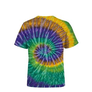 2025 Wholesale Men's T-Shirts Over-Sized Short Sleeve Summer <b>Tie</b>-Dye Design Latest OEM Service Customized <b>Tie</b>-Dye T-Shirts - Product Image 2
