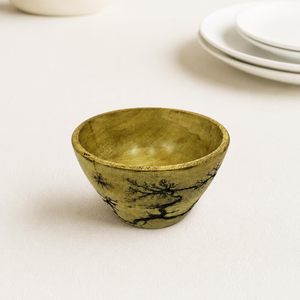 ชามไม้ทำมือทรงกลม KHATI HOUSE Black Tree Artisan คุณภาพพรีเมียม สำหรับตกแต่งห้องนั่งเล่นและบ้าน - Product Image 5