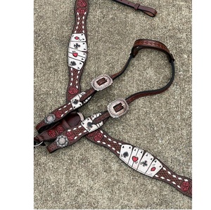 Juego de tachuelas de cuero de cocodrilo de liberación rápida para equipo de carreras de caballos disponible a precio mayorista - Product Image 5