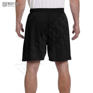 Pantalones Cortos Deportivos Casuales de Lona con Logotipo Personalizado de Alta Calidad para Hombre, Secado Rápido, Cierre con Cordón, Ecológicos, para Fitness, Venta al Por Mayor - Product Image 3