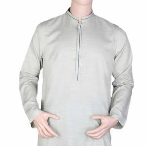 Kurta Shalwar ajustado para hombre - Elegante - Verde - Product Image 3