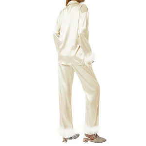 Haute qualité personnalisé imprimé femmes vêtements de nuit 2 pièces décontracté maison porter coton pyjamas femmes pyjamas ensemble 2026 - Product Image 5