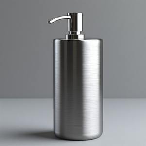 Distributeur de savon de comptoir de luxe en acier inoxydable et marbre, design moderne, fabrication haut de gamme, fonctionnement fluide, esthétique raffinée - Product Image 6