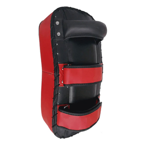 Coussinets de Muay Thai personnalisés sérigraphie en gros cuir Pu coup de boxe Muay Thai coup de pied bouclier Thai Pad - Product Image 5