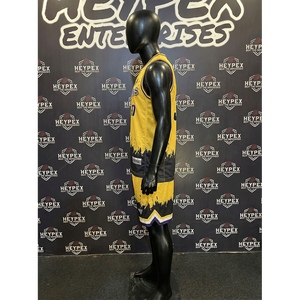 Maillot de basket-ball rouge personnalisé pour adulte, impression par sublimation, 100% polyester, été, antibactérien, nom et numéros de l'équipe, design - Product Image 3