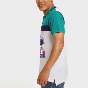 เสื้อโปโลผู้ชายดีไซน์ใหม่ พิมพ์ลายขายส่ง คุณภาพดีที่สุด สวมใส่สบายทุกวัน รับสกรีนโลโก้ เสื้อยืดกอล์ฟเรียบง่าย - Product Image 3