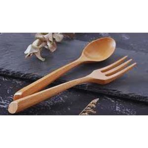 Ensembles de vaisselle en bambou écologiques personnalisés avec logo, cuillères de cuisine durables pour cadeaux, couleurs et formes personnalisées, vietnamiennes - Product Image 4