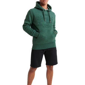 เสื้อฮู้ดผ้าฝ้าย100% ทันสมัยสำหรับผู้ชายและผู้หญิงเสื้อมีฮู้ดสไตล์พรีเมี่ยม3D นูนแบบเทคนิคพัฟสีล้วนพิมพ์ลายสำหรับฤดูหนาว - Product Image 2