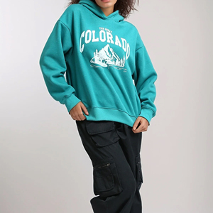 Adultos usan mujeres sudaderas con capucha diseñe su propio anti-pilling, transpirable mujeres sudaderas con capucha Slim Fit algodón poliéster mujeres sudaderas con capucha - Product Image 4