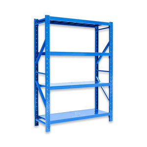 Scaffale in Metallo Resistente Assemblabile Tipo Verticale per Uso Domestico o Commerciale - Product Image 1