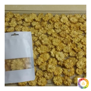 ผลไม้ตากแห้งเนื้อนุ่มของเวียดนามชิ้นสับปะรดอบแห้งสีเหลืองทองเนื้อนุ่มรสชาติสมดุลสำหรับเส้นขนม - Product Image 5