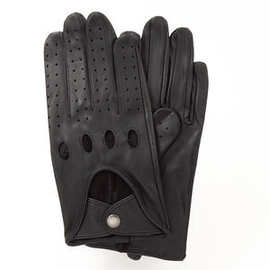 Gants longs en cuir d'agneau brun Doublure en laine Douce Soirée d'Halloween Fête Robe Sports d'hiver Pêche en plein air Voyage - Product Image 1